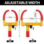 KAYCENTOP Universal Tire Lock for Trailers and SUVs