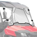 StarknightMT Scratch-Resistant ATV Windshield for Pioneer 700