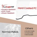 StarknightMT Scratch-Resistant ATV Windshield for Pioneer 700