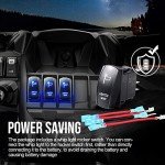 RGB LED Whip Lights with Remote Control - 2PCS