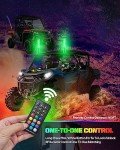 RGB LED Whip Lights with Remote Control - 2 Pack