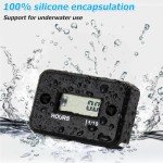 Bittwee Waterproof Digital Hour Meter for ATVs