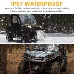 Zmoon 12in Waterproof LED Light Bar for ATVs