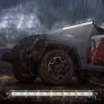 Zmoon 12in Waterproof LED Light Bar for ATVs