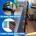 Universal Snow Plow Blade Rubber Deflector Flap 72”