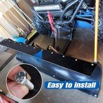 Universal Snow Plow Blade Rubber Deflector Flap 72”