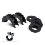 Black D-Ring Isolator Kit for Off-Road Vehicles