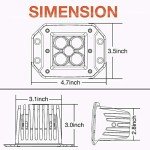 Flush Mount LED Pods for ATV and Off-Road