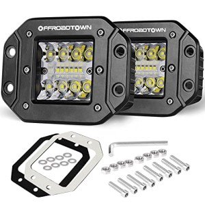 Super Bright LED Off-Road Pod Lights - 2 Pack