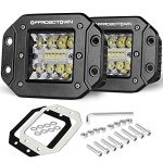 Super Bright LED Off-Road Pod Lights - 2 Pack