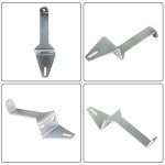 ANTUKO Black Rear Grab Bar for YFZ450 ATV