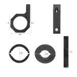 ATV UTV Light Bar Mounts for Round Tubes