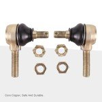 GOOFIT 12mm Tie Rod End Kit for ATVs & Go Karts