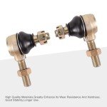 GOOFIT 12mm Tie Rod End Kit for ATVs & Go Karts