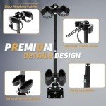 Versatile Gun Rack for UTVs and Golf Carts