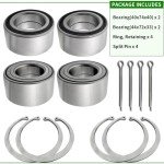 Heavy Duty ATV Wheel Bearings Kit - 4PCs
