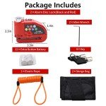 2-Pack Waterproof Alarm Disc Lock Set