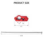 YoShin 2-in-1 Heavy Duty ATV Lock Combo