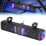 KEMIMOTO 60" Waterproof UTV Bluetooth Sound Bar