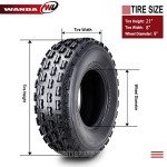 WANDA 21x8-9 Sport ATV Tires Set of 2