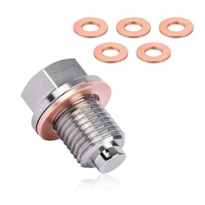 Magnetic Oil Drain Plug with Copper Gaskets
