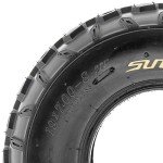 SunF 4-Pack Sport ATV Tubeless Tires 19x7-8 & 18x9.5-8