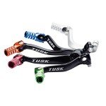 Tusk Folding Shift Lever - Black and Red