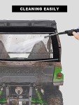 ZIDIYORUO Soft Back Windshield for Kawasaki Teryx