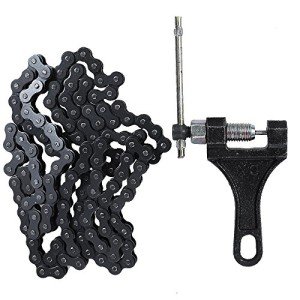 420 132L Roller Chain + Breaker for ATVs and Bikes