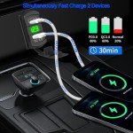 Dual USB Charger with Voltmeter for ATV/UTV