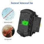 Dual USB Charger with Voltmeter for ATV/UTV