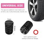 10 PCS Aluminum Tire Valve Stem Caps Set