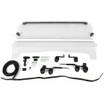 HECASA 3-in-1 Folding Windshield for Kawasaki Teryx