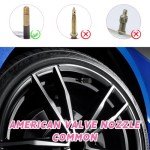 10 PCS Aluminum Tire Valve Stem Caps Set
