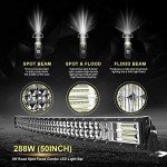 KEENAXIS LED Light Bar and Pod Combo Set