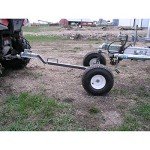 Tow Tuff Adjustable Trailer Moving Dolly for ATVs