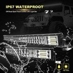 KEENAXIS LED Light Bar and Pod Combo Set