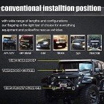 KEENAXIS LED Light Bar and Pod Combo Set