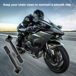 Ziciner Double-Ended Chain Cleaning Brush Tool