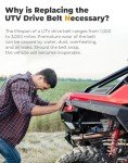 KEMIMOTO Pro XP Heavy-Duty Drive Belt for Polaris