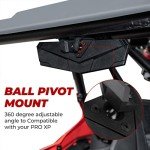 KEMIMOTO HD Convex Rear View Mirror for RZR