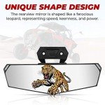 KEMIMOTO HD Convex Rear View Mirror for RZR