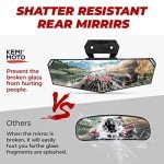 KEMIMOTO HD Convex Rear View Mirror for RZR