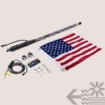 RGB LED Whip Light with Remote for ATVs