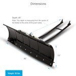 Neutron Kings Peak 50" Universal ATV Snowplow Kit