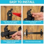 4-Piece Adjustable Shovel Holder for Truck Racks