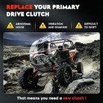 Polaris ATV Primary Drive Clutch with Spring & Weights