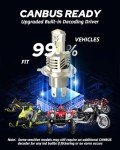 AUTOONE 9003 H4 LED Bulbs for Motorcycles