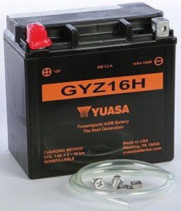 Yuasa GYZ16H AGM Battery - Factory Activated