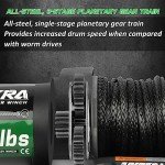 2000lbs Electric ATV/UTV Winch with Synthetic Rope